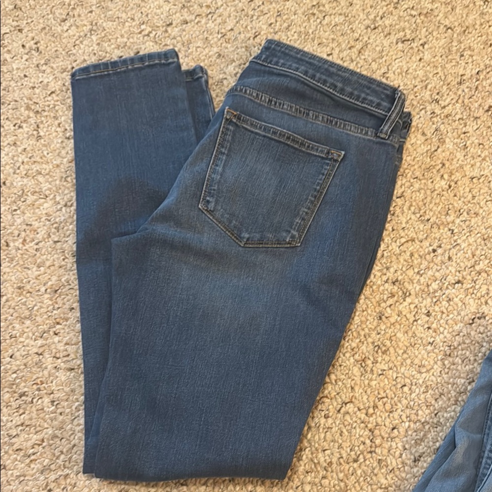 10 Long Skinny. Sonoma Blue Straight Leg Jeans